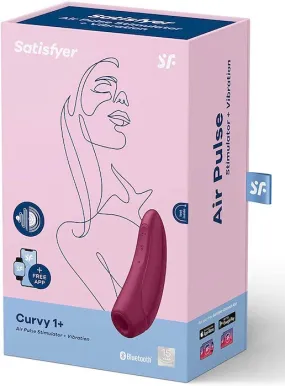 Satisfyer ''Curvy 1 '' Clictoral Vibe -Burg