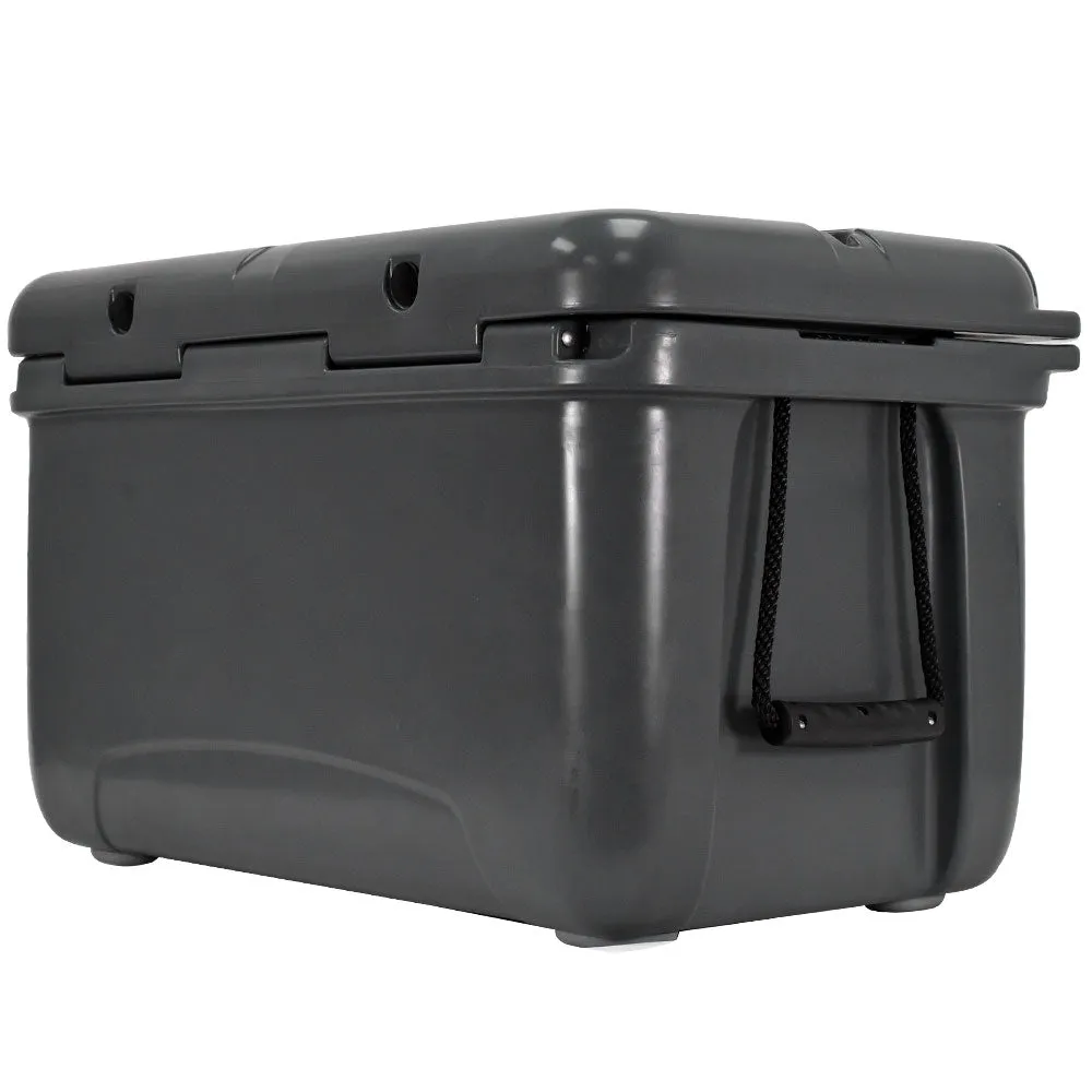 SC48WS-Gray - 48 Quart Gray Hard Cooler Box with Built-In Bluetooth Speakers
