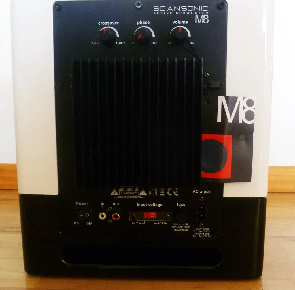 Scansonic M-8 Active Subwoofer