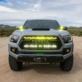 SDHQ - Behind the Grille Dual LED Light Bar Mount - 2016  Tacoma
