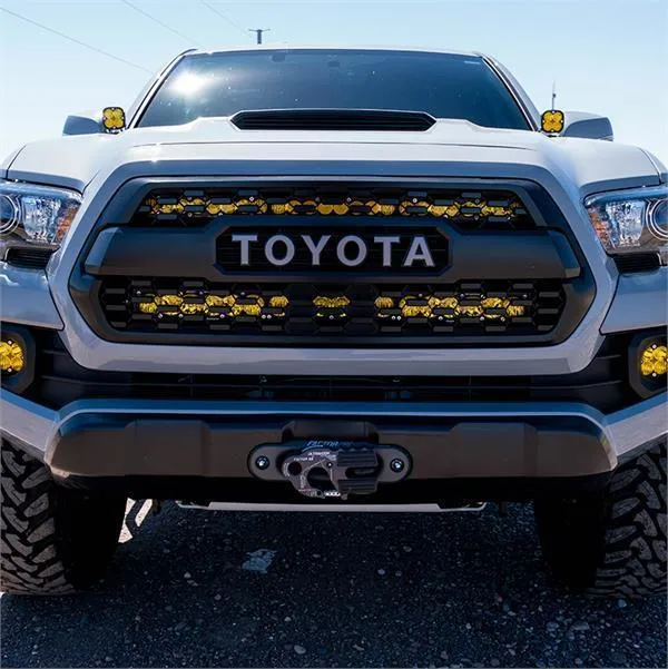 SDHQ - Behind the Grille Dual LED Light Bar Mount - 2016  Tacoma