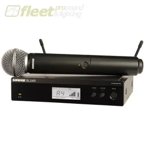 Shure BLX24R/SM58 Handheld Wireless SM58 Microphone System