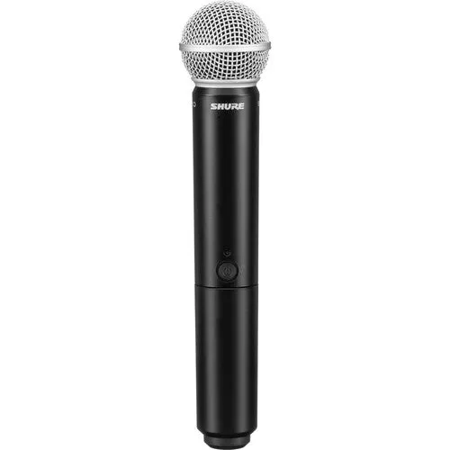 Shure BLX288/PG58 Dual Channel Wireless Handheld Microphone System - H10 Band
