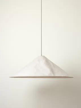 Siya - collapsible oversized linen pendant
