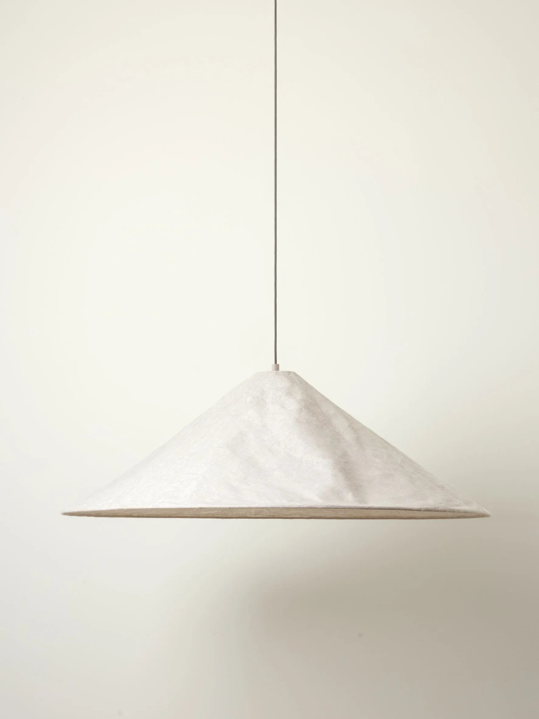 Siya - collapsible oversized linen pendant