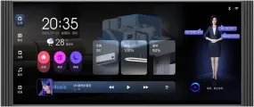 Smart Home Control Panel,12'' Dimmer and Background Music Player,Smart Life Tuya App Control Timer Switch