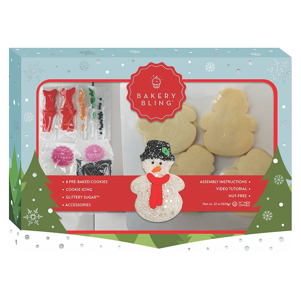 Snowman Designer Cookie Kit