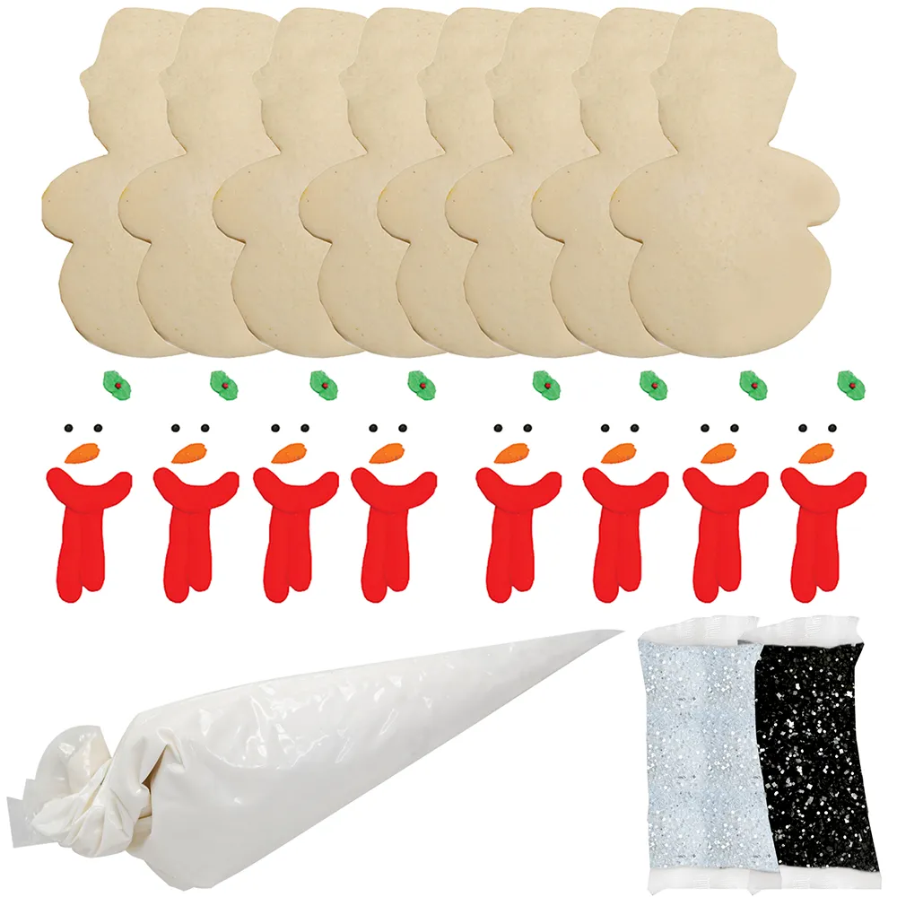 Snowman Designer Cookie Kit