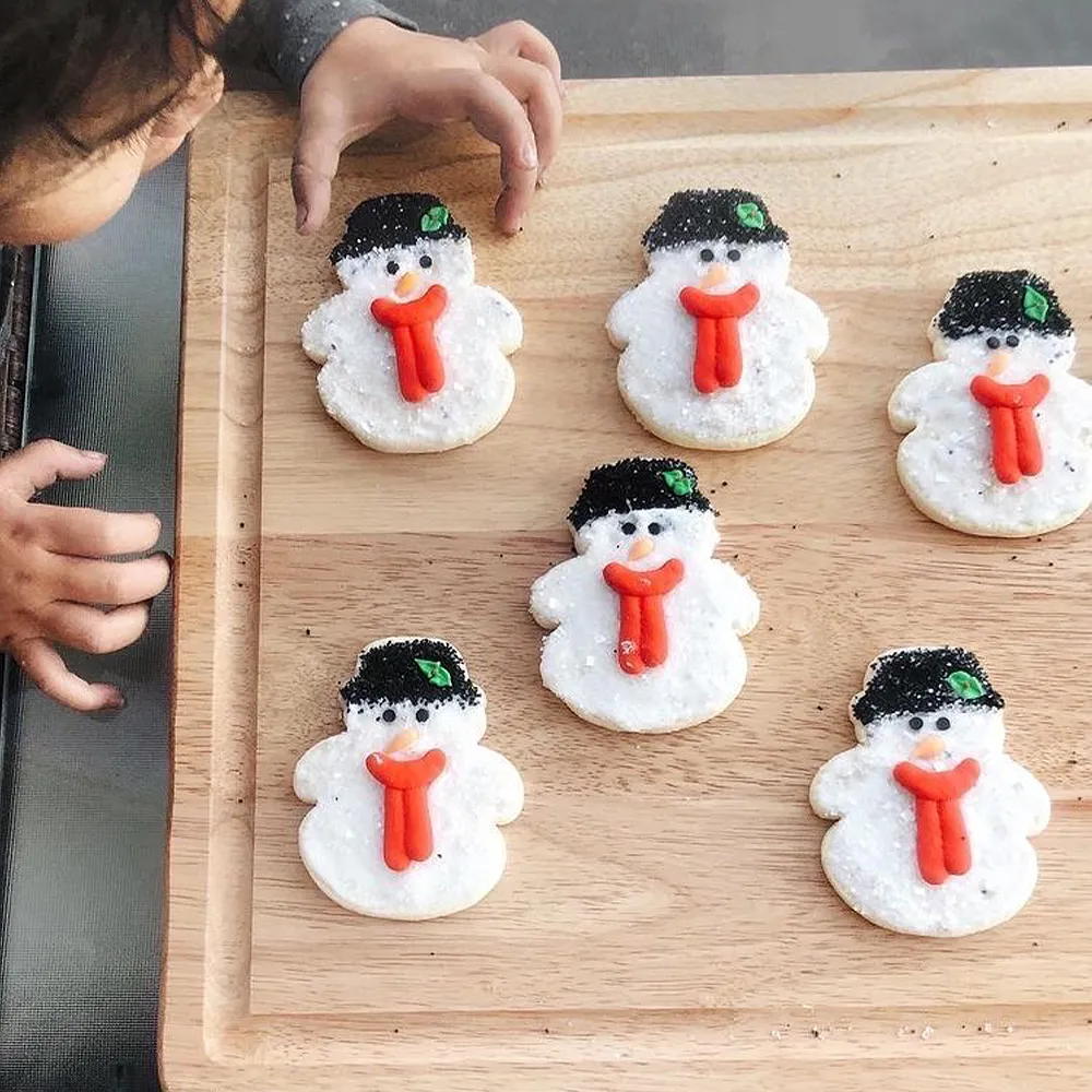 Snowman Designer Cookie Kit