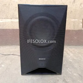 Optimize the title for this e-commerce product:

Foreign Used SONY SS-WS123 3-ohm Home Theater Passive Subwoofer