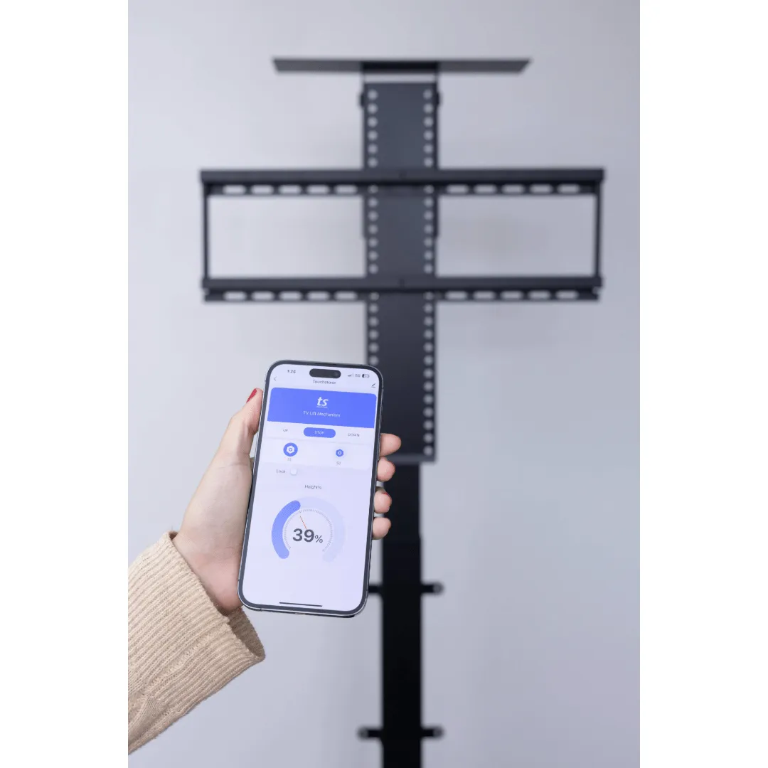 SRV Smart Wifi 32800 Pro TV Lift Mechanism for 50 Inch Flat screen TVs - Alexa® & Google Home® Compatible
