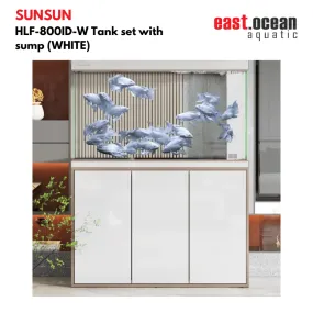 SUNSUN HLF-800ID Tank set with sump (BLACK / WHITE)