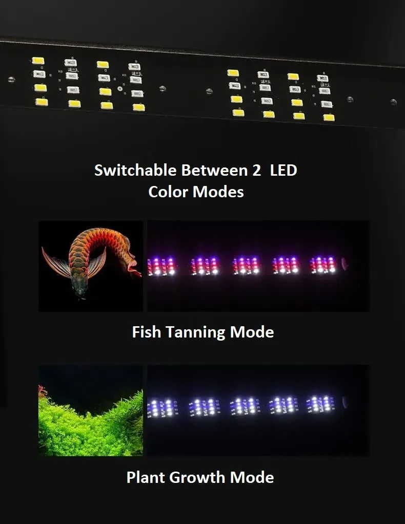 SUNSUN HLF-800ID Tank set with sump (BLACK / WHITE)