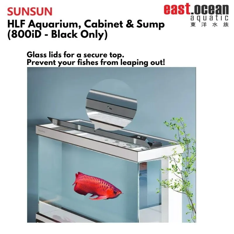 SUNSUN HLF-800ID Tank set with sump (BLACK / WHITE)