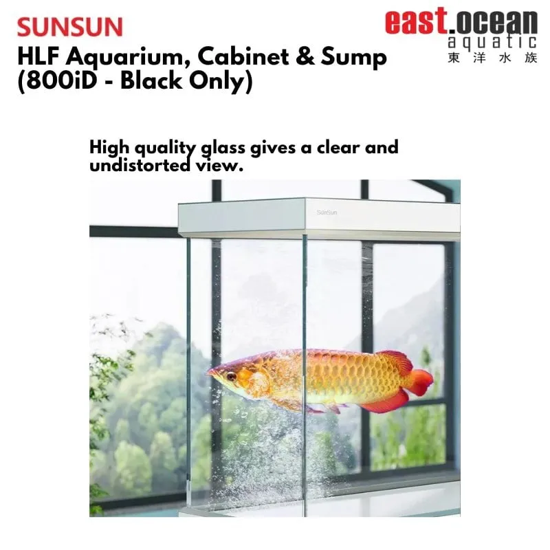 SUNSUN HLF-800ID Tank set with sump (BLACK / WHITE)