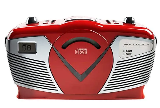 Sylvania Retro Portable CD Radio Boombox