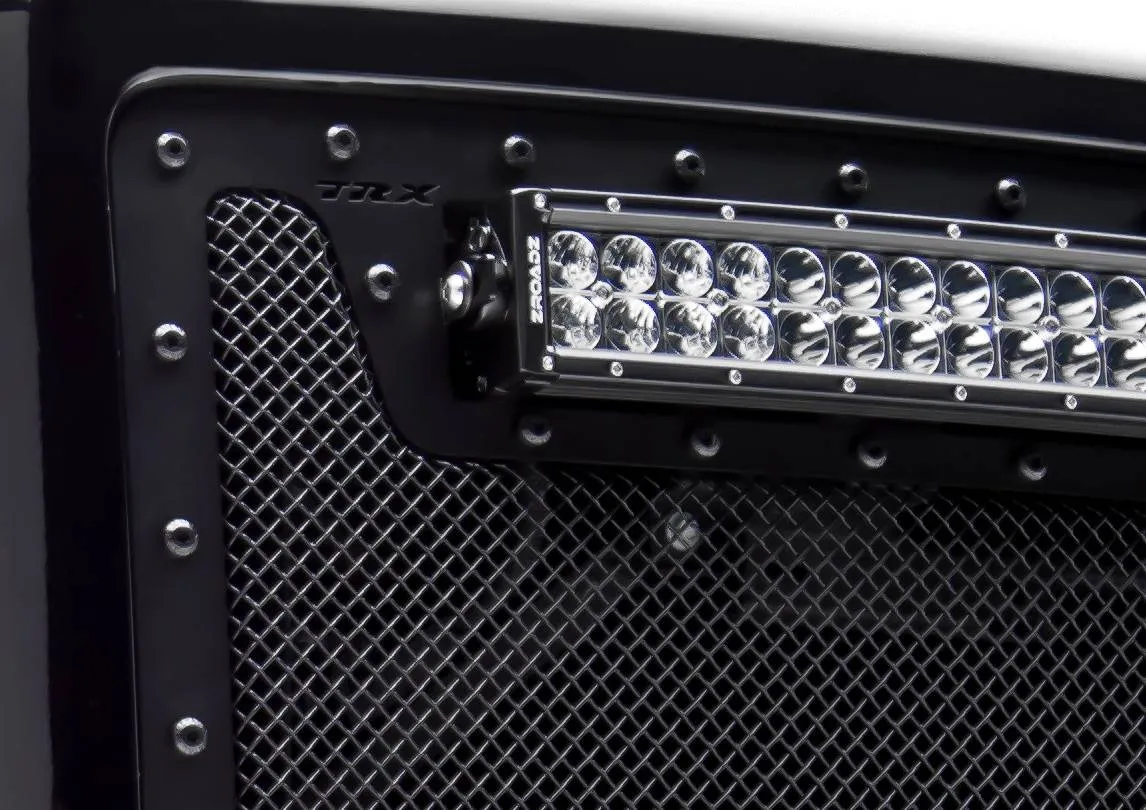 T-REX Torch Series, 1 Piece Insert Grilles - Requires Drilling or Cutting - 2009-2012 Ram 1500