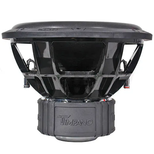 Timpano 15" Subwoofer 3500 Watts Max Dual 2 Ohm T3500 Series TPT-T3500-15D2