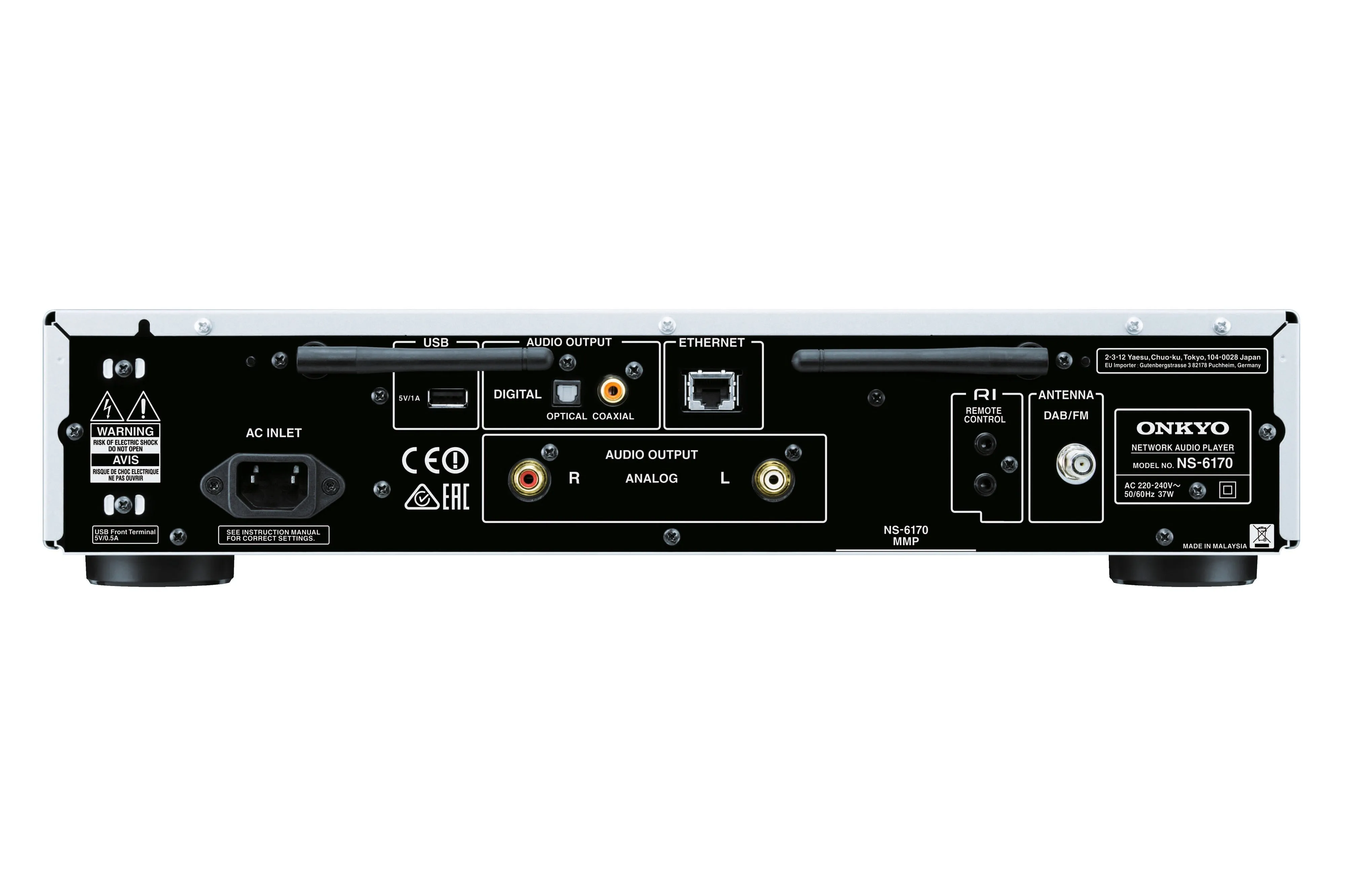Tinklinis garso grotuvas Onkyo NS-6170