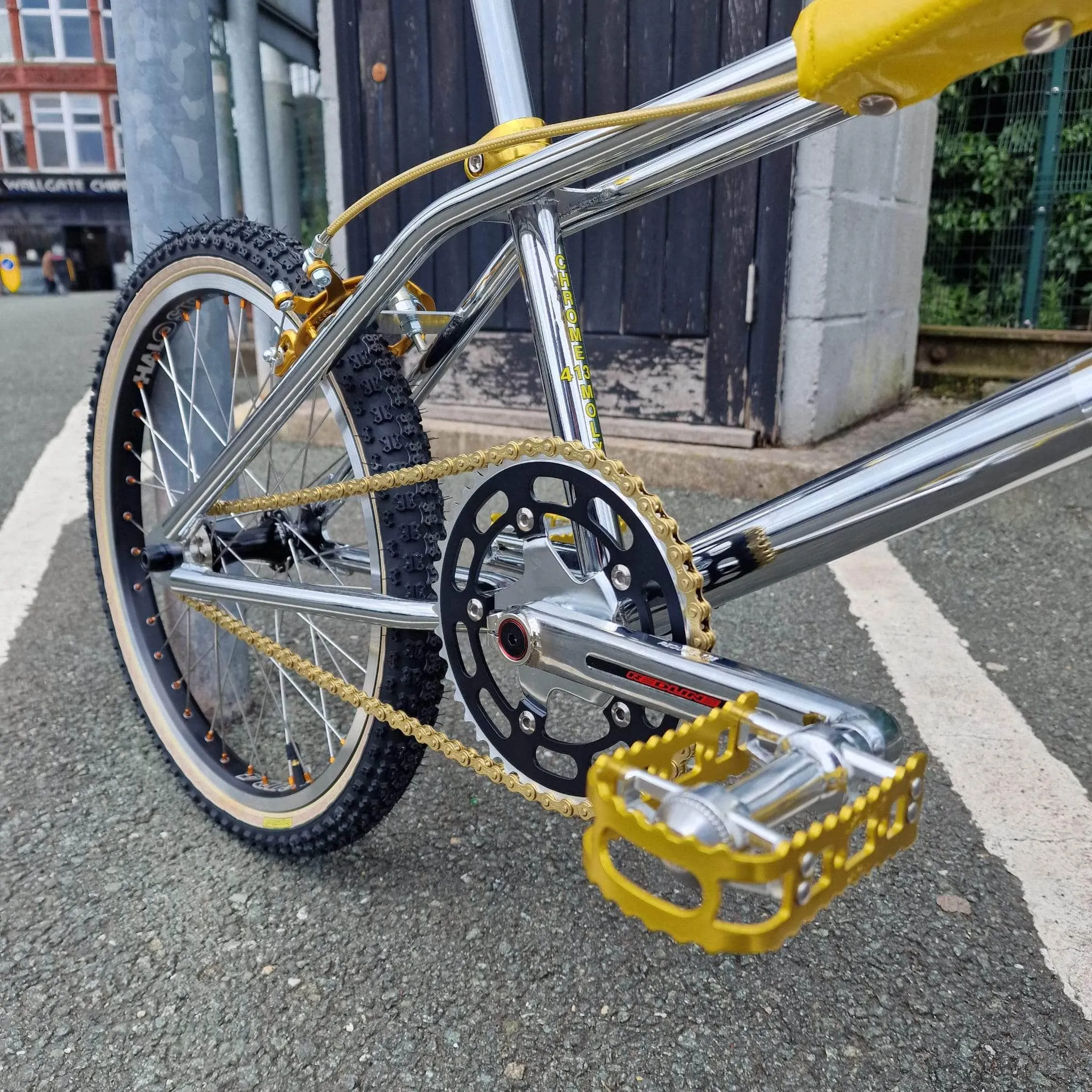 Torker EK Pro XXL Custom Bike Chrome / Gold / Black