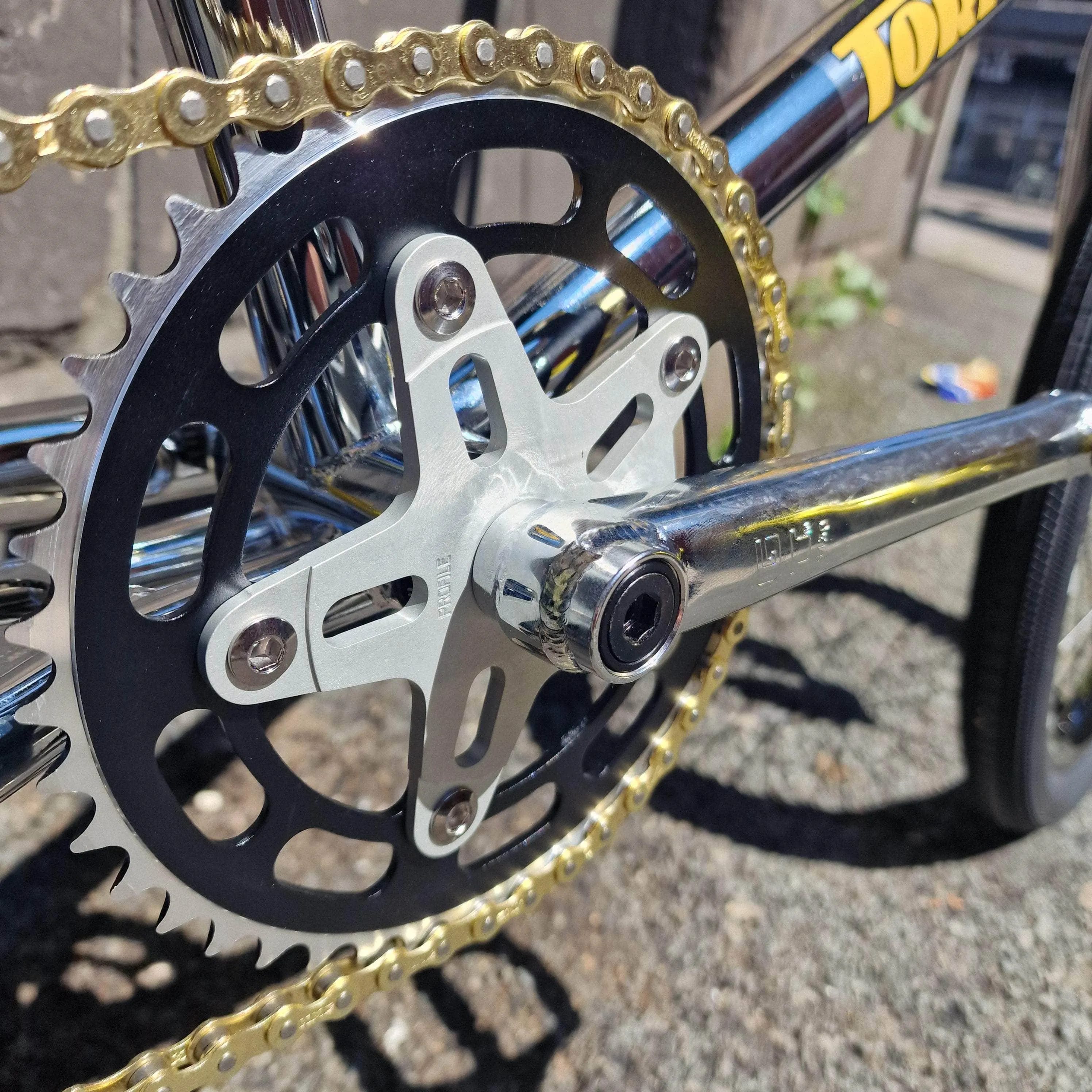 Torker Pro-X XXL 20" Custom Disc Brake Bike Chrome