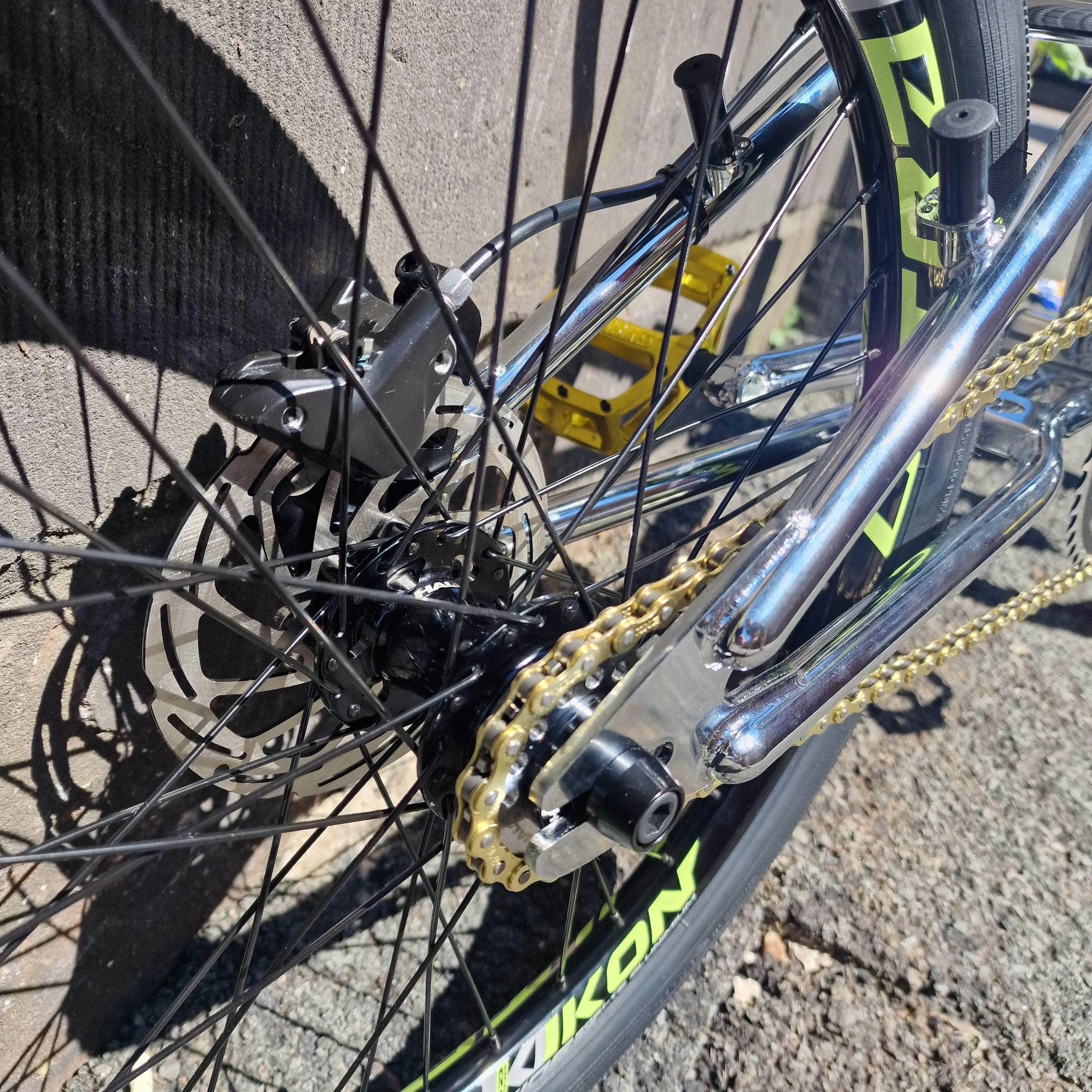 Torker Pro-X XXL 20" Custom Disc Brake Bike Chrome