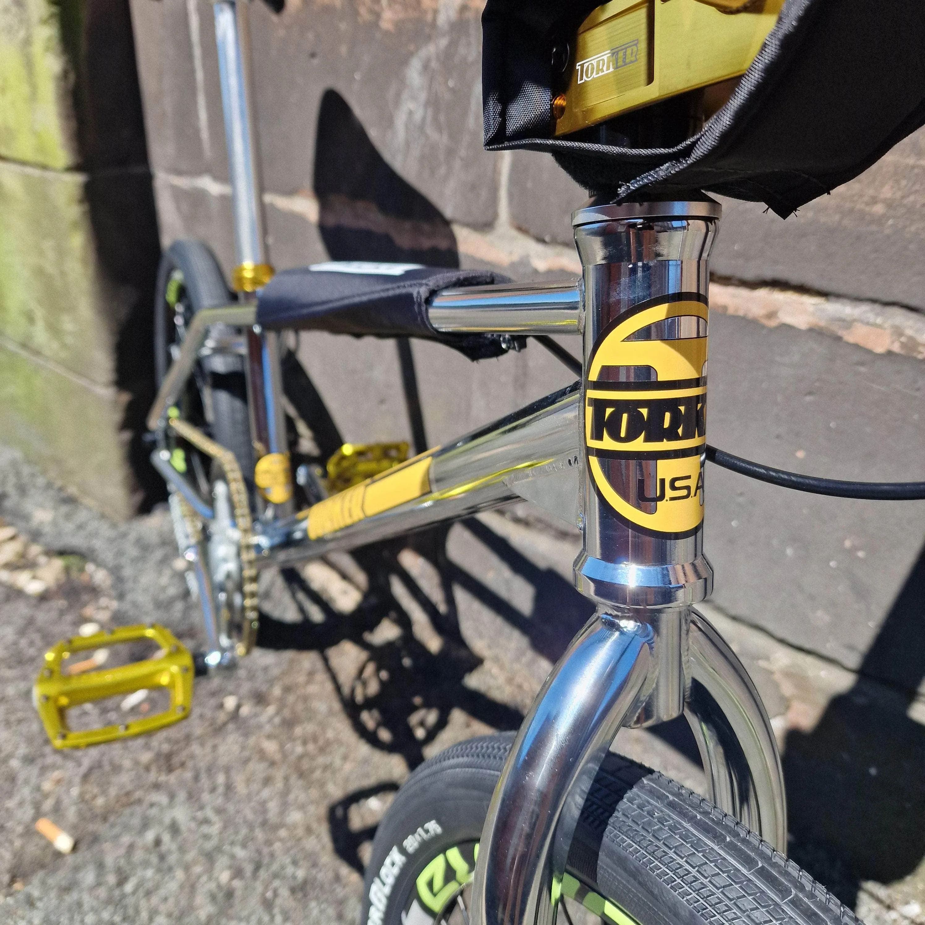 Torker Pro-X XXL 20" Custom Disc Brake Bike Chrome