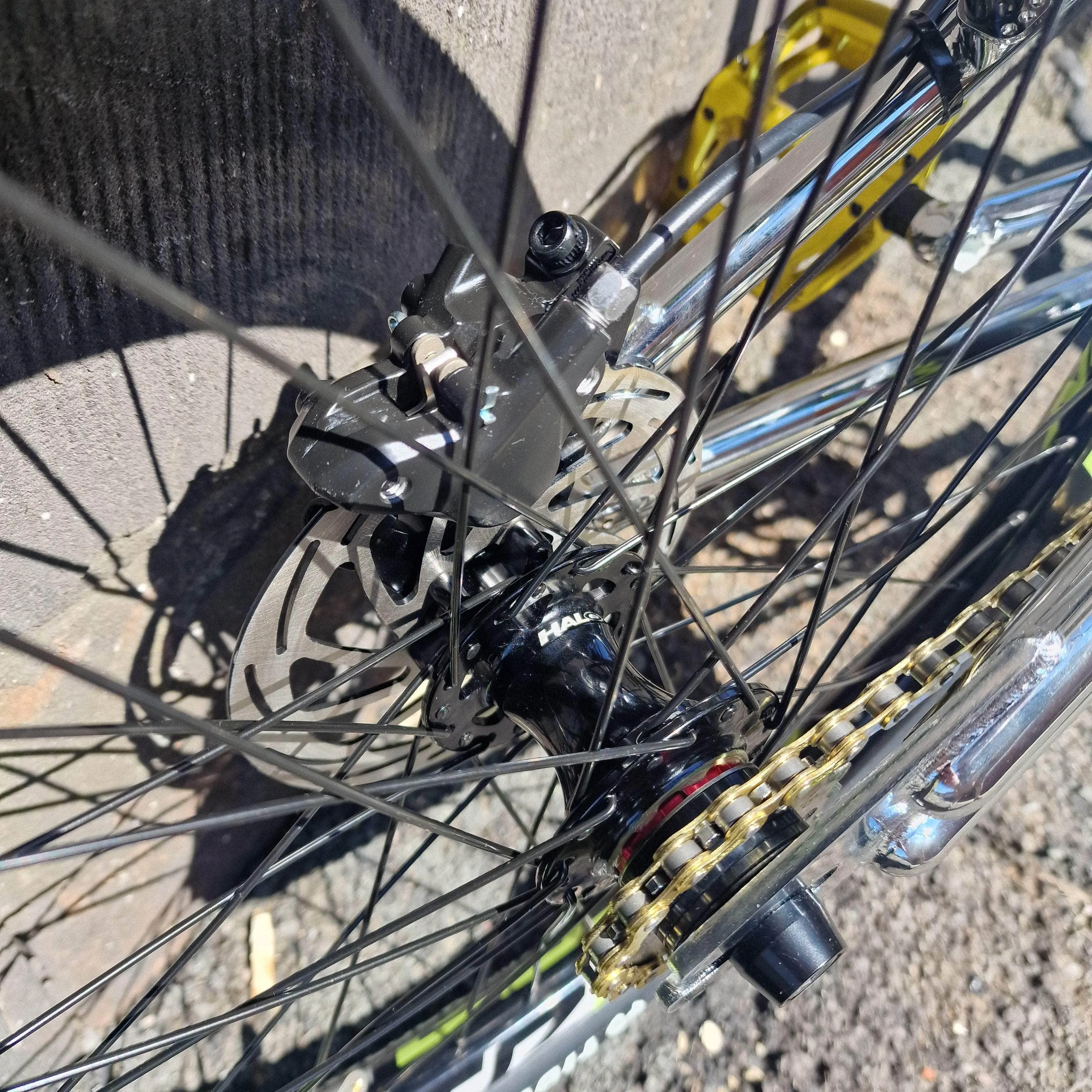 Torker Pro-X XXL 20" Custom Disc Brake Bike Chrome