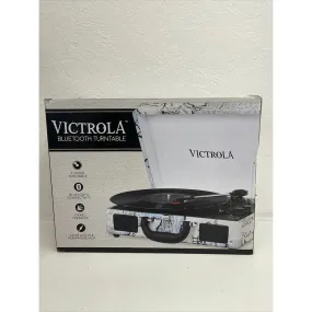 Victrola Built-in Stereo Bluetooth Portable Suitcase Record Player | VSC-550BT-BLK