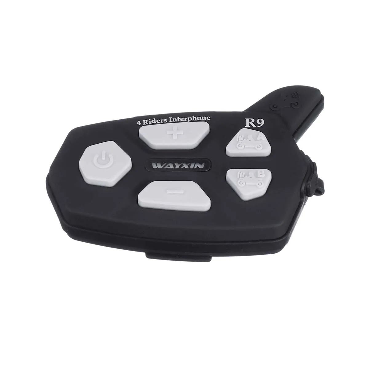 WAYXIN R9 1500M Universal Pairing Bluetooth 4 Riders Helmet Intercom Waterproof Motorcycle Full-Duplex FM Headsets Interphone
