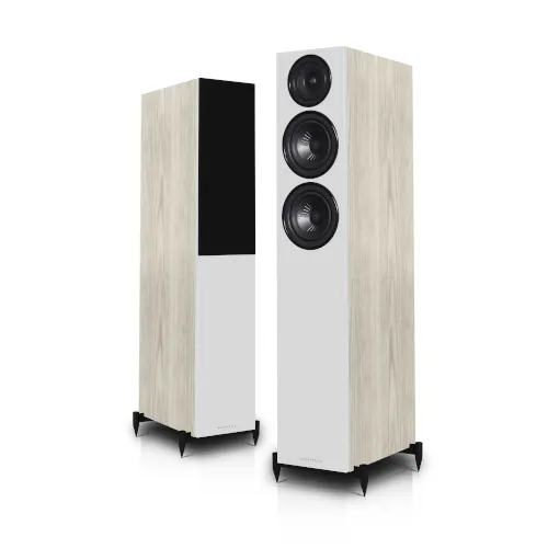 Wharfedale Diamond 12.4 Floor standing Speaker (pair) Light Oak