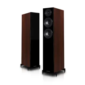 Wharfedale Diamond 12.4 Floor standing Speaker (pair) Walnut Pearl