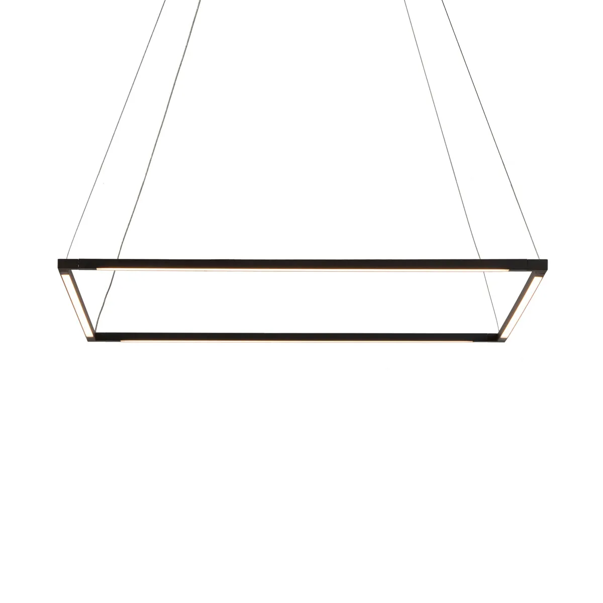 Z-Bar Medium Square Pendant