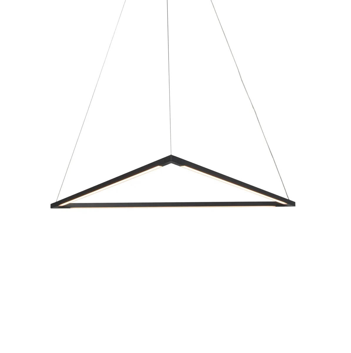 Z-Bar Medium Triangle Pendant