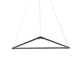 Z-Bar Medium Triangle Pendant