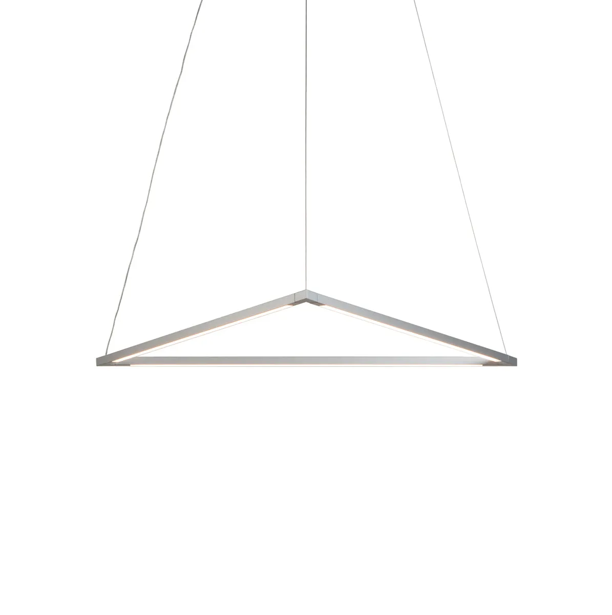 Z-Bar Medium Triangle Pendant