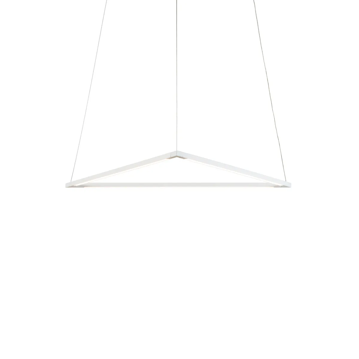 Z-Bar Medium Triangle Pendant