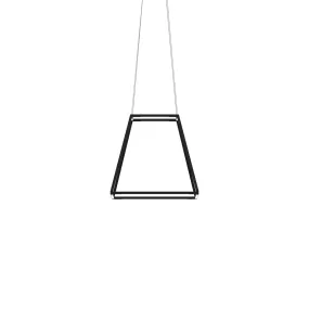 Z-Bar Rise Small Square Pendant